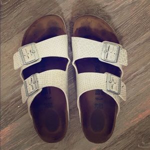 White Birkenstocks